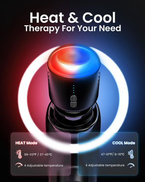 Relieve muscle fatigue with Renpho Active Thermacool, a deep tissue heat & cool therapy. (A)