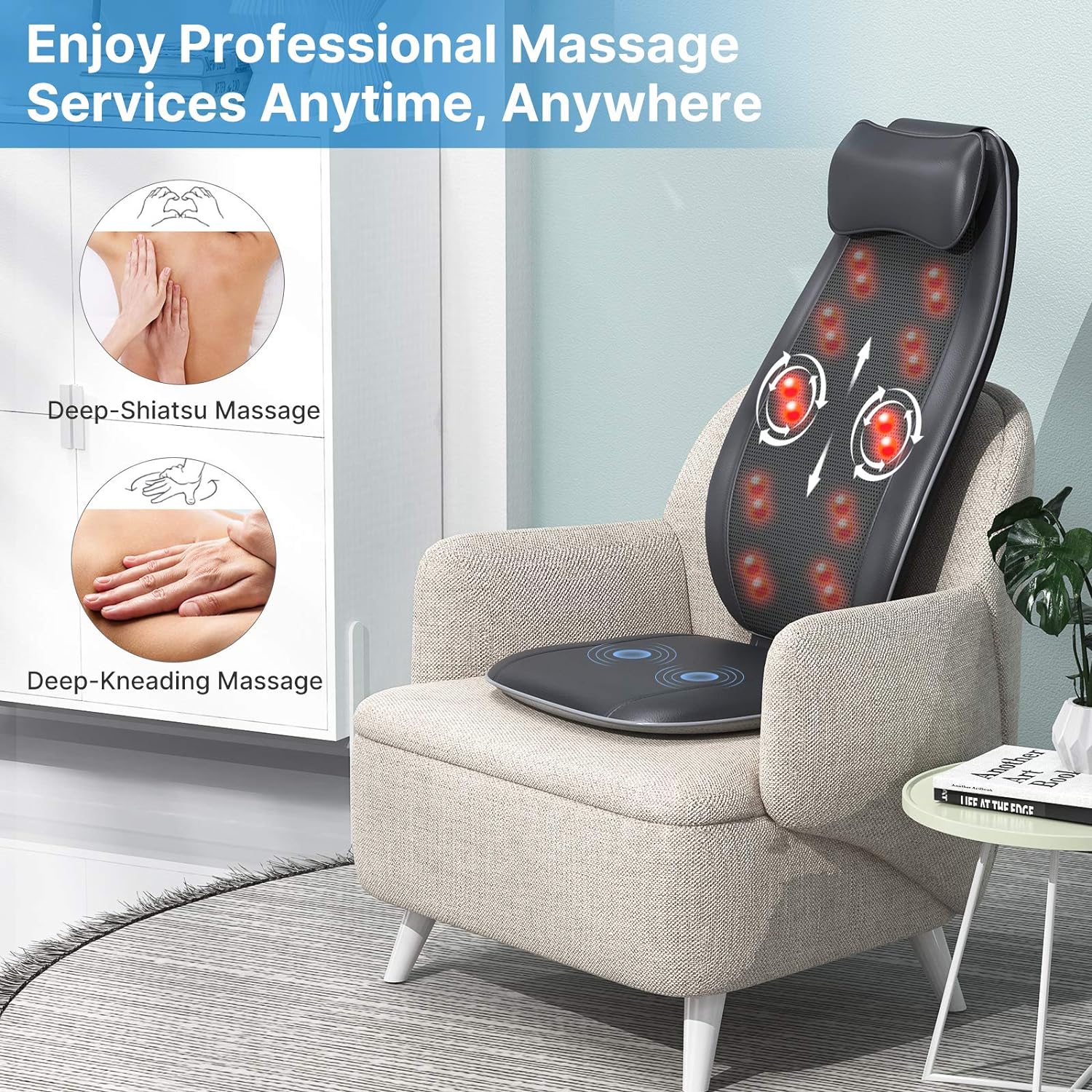 Massage chair online pad