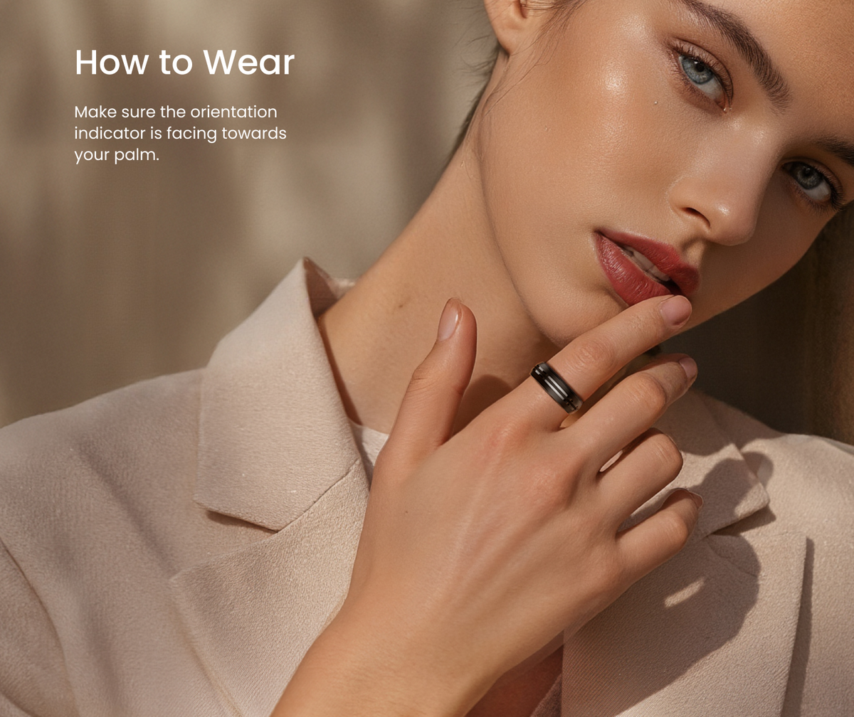 LYNX Smart Ring: Advanced Health, Activity, and Sleep Tracking – Renpho UK