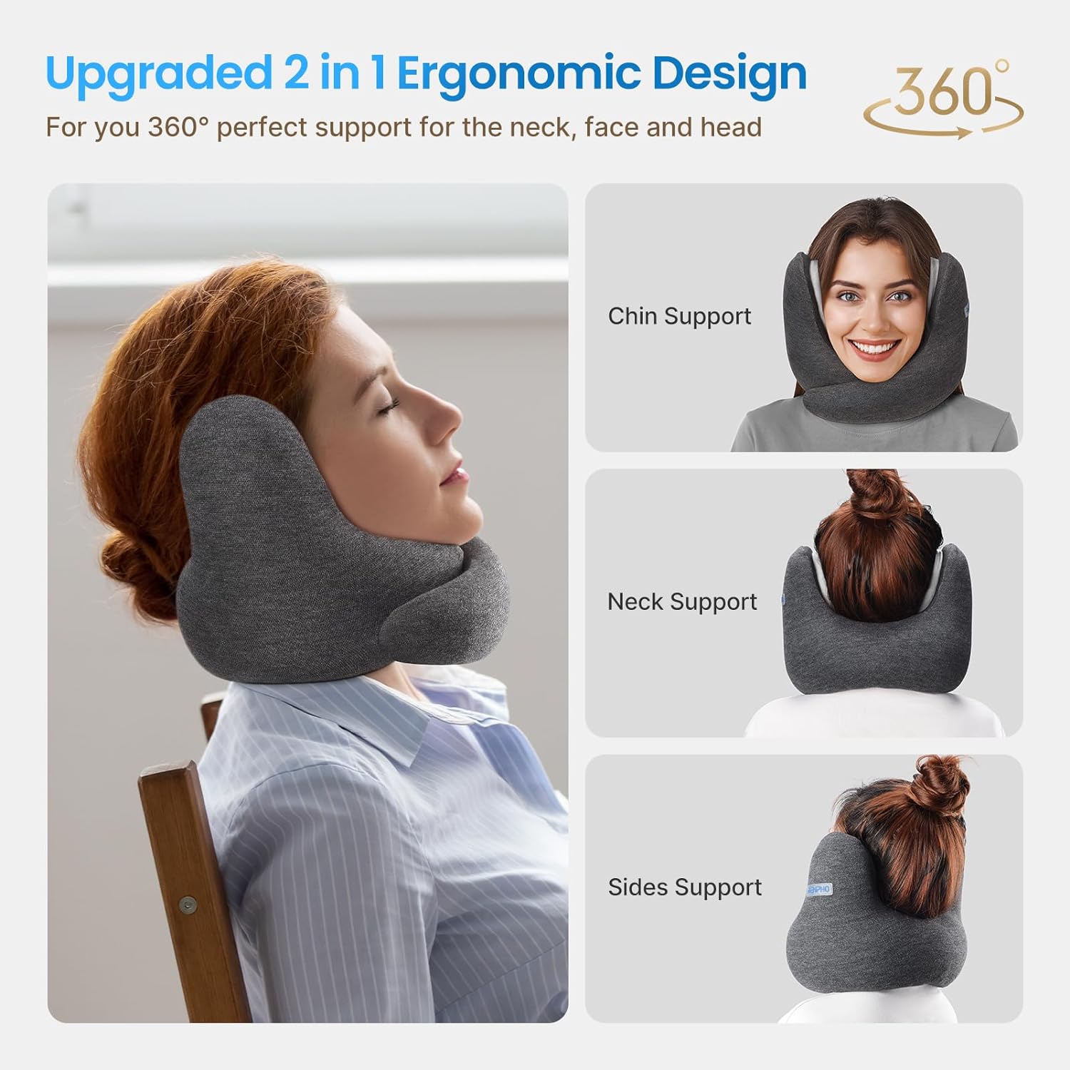 Neck support for shops travel