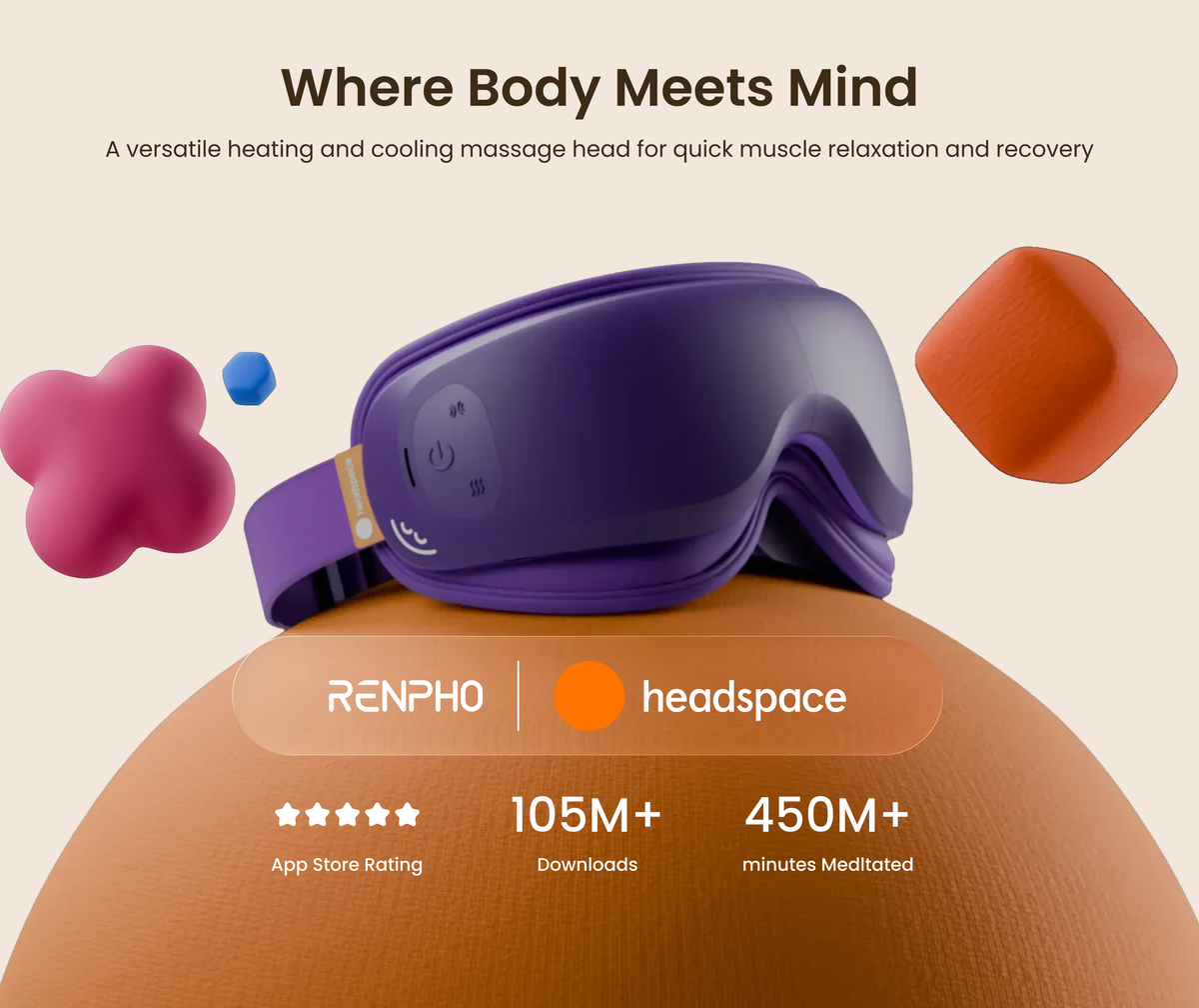 RENPHO x Headspace Eyeris Zen Eye Massager