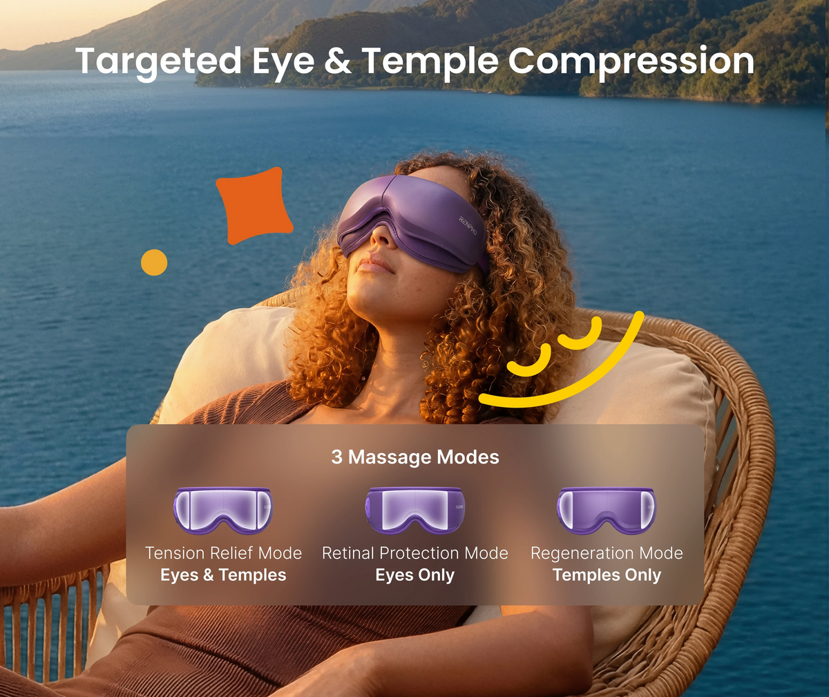 RENPHO x Headspace Eyeris Zen Eye Massager