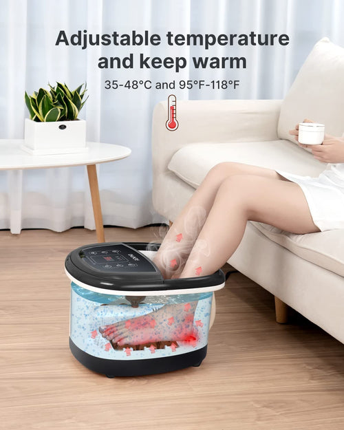 Foot Spa Bath Massager Pro Foot Spa Massager Renpho