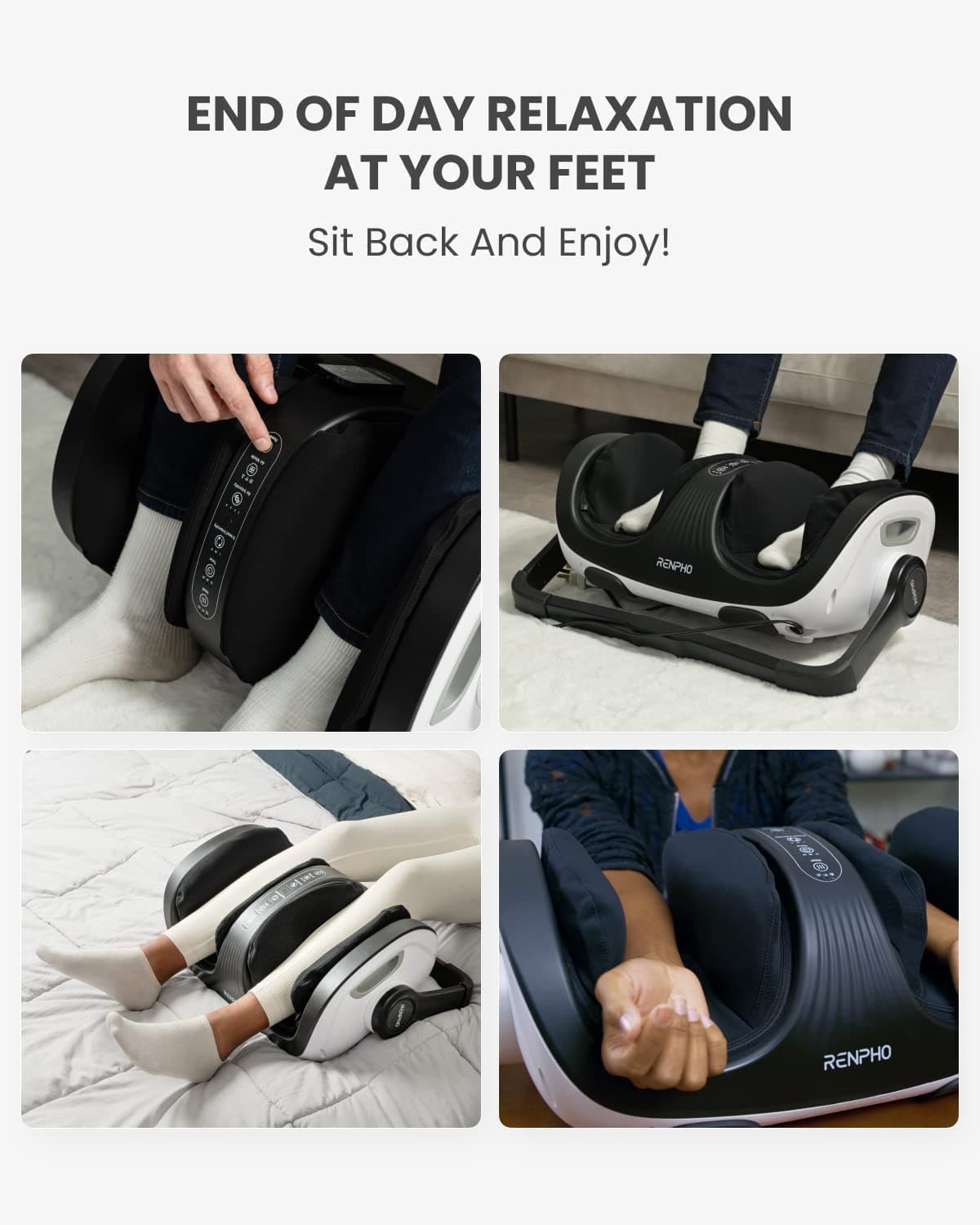 Shiatsu foot and calf massager discount