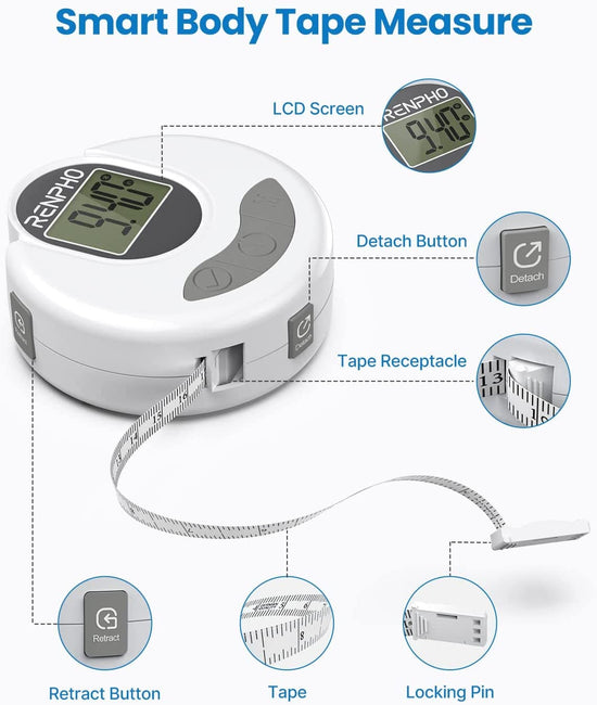 Smart Tape Measure + Health Renpho